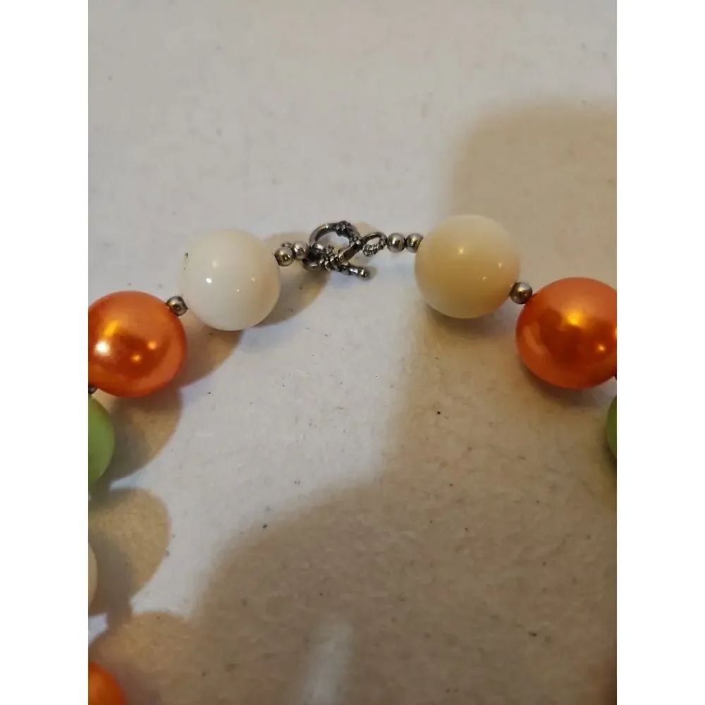 Kids Chunky Bubblegum Bead Necklaces - Lot Of 2 Children Jewelry Necklace